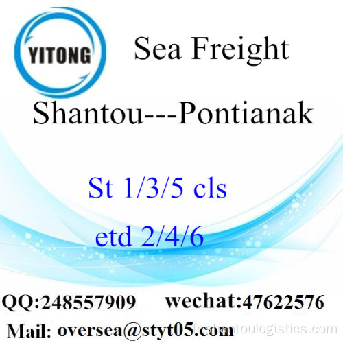 Port de Shenzhen LCL Consolidation à Pontianak